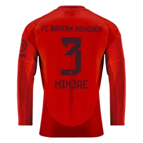 FC Bayern München Minjae Hemmatröja 2024/2025 Långärmad